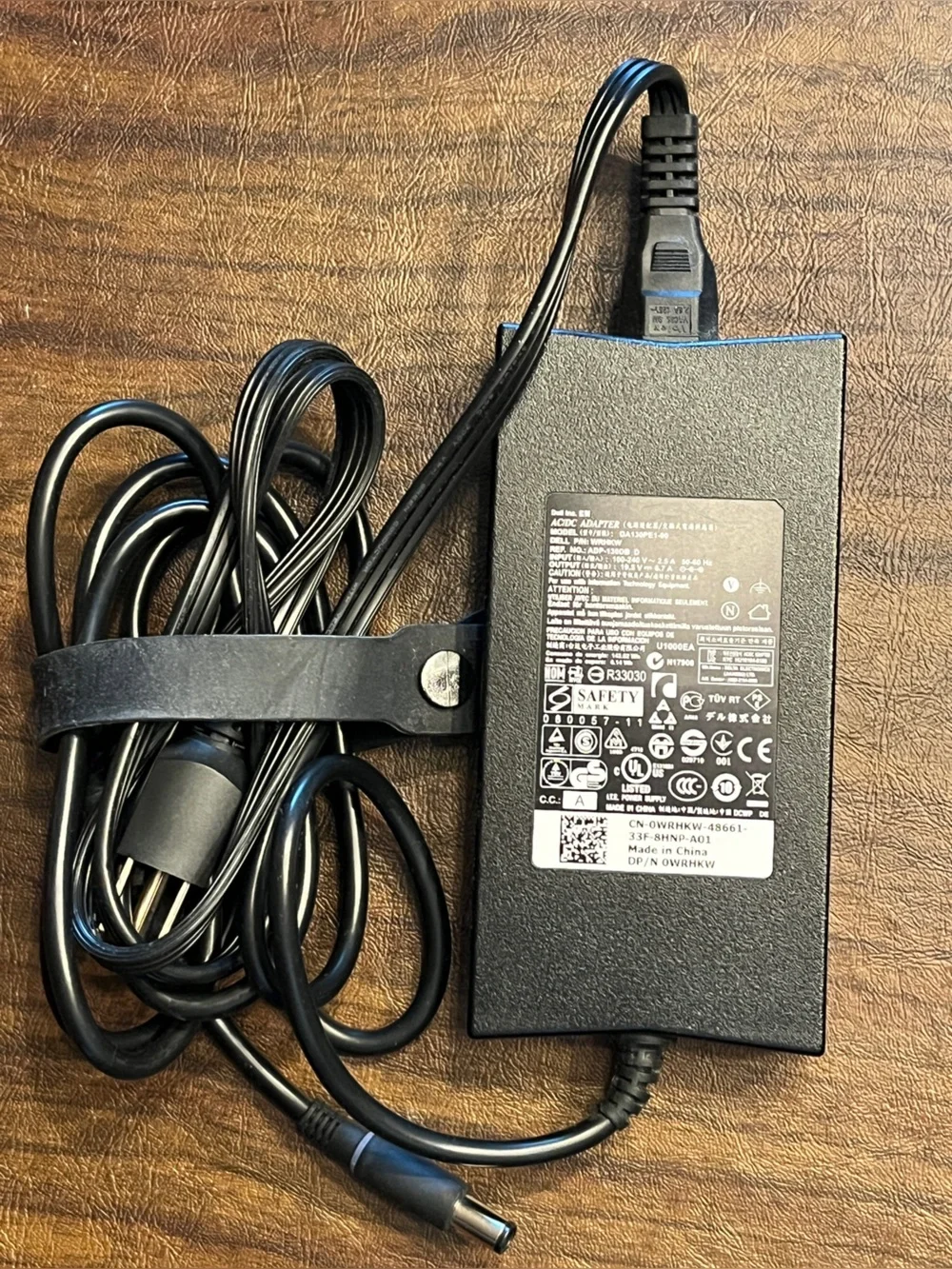 Dell Black AC Adapter Power Supply Charger DA130PE1-00